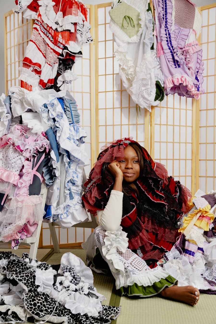 Styled by THRIFTCRAFT — Kaosu collection, reclaimed maximalist fashion